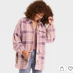 Universal Thread Women's Plaid Shirt Shacket